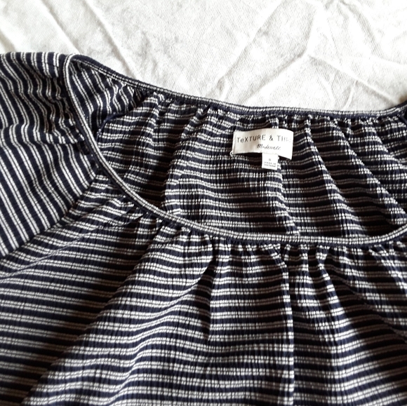 Madewell Texture & Thread Peasant Top - Picture 6 of 9